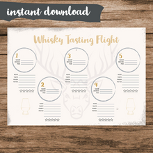 Load image into Gallery viewer, Whisky Tasting Mat (PDF) Digital Download - Instant Whisky Tasting Mat