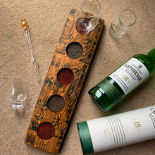 Load image into Gallery viewer, Handcrafted 5 Dram Whisky Flight Tray