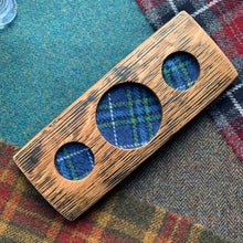 Load image into Gallery viewer, Whisky Bottle and Glasses Tasting Flight Tray