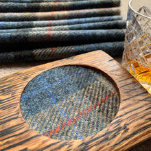 Load image into Gallery viewer, Genuine Harris Tweed Inserts for Whisky Stave Coaster
