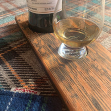 Load image into Gallery viewer, Whisky Flight Board for Bottle and Glass