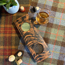Load image into Gallery viewer, Whisky Tasting Flight Tray for Two Whiskies