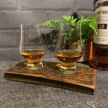 Load image into Gallery viewer, Whisky Tasting Flight Tray for Two Whiskies