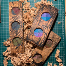 Load image into Gallery viewer, Whisky Flight Boards from Oak Whisky Staves