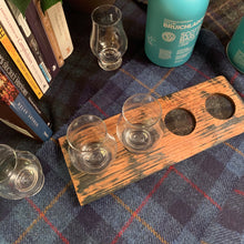 Load image into Gallery viewer, Whisky Flight Board for Four Whiskies