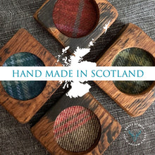 Load image into Gallery viewer, Hand Made in Scotland Whisky Coasters