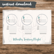 Load image into Gallery viewer, Whisky Tasting Mat (PDF) Digital Download - Instant Whisky Tasting Mat
