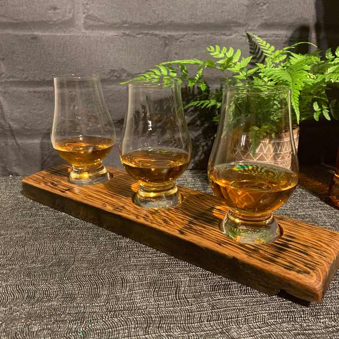 3 Dram Whisky Flight Board