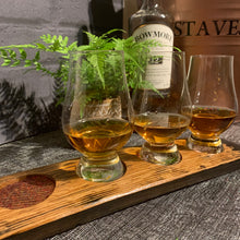 Load image into Gallery viewer, Whisky Flight Boards for 4 Drams

