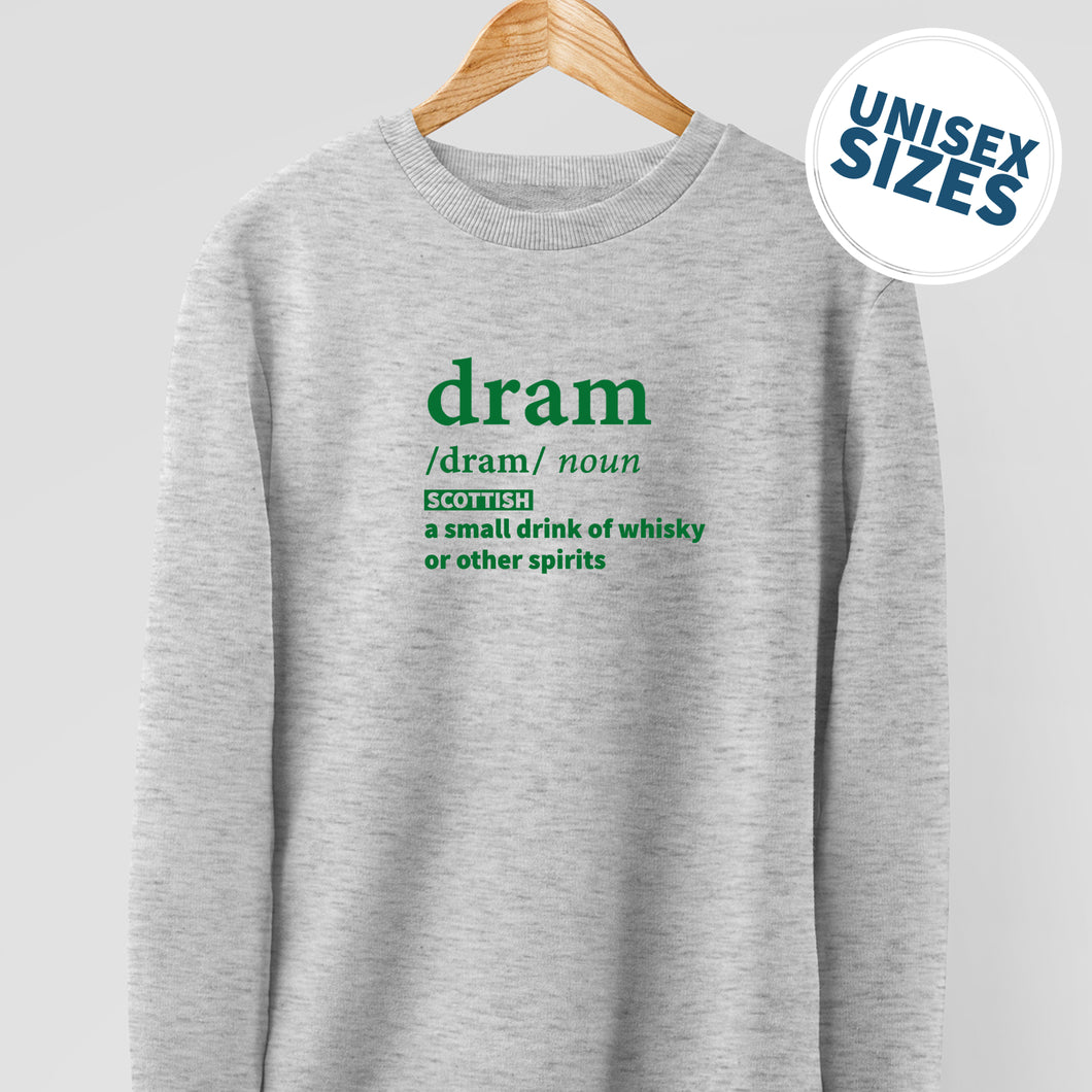 'Dram' Whisky Sweatshirt - Available in Many Colours